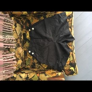 Sweet linen vintage sailor shorts. XS